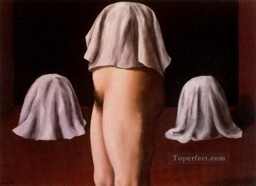  Surrealist Art Painting - the symmetrical trick 1928 Surrealist